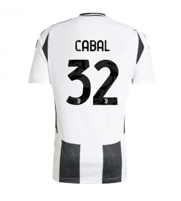 Juventus Juan Cabal #32 Primera Equipación 2024-25 Manga Corta